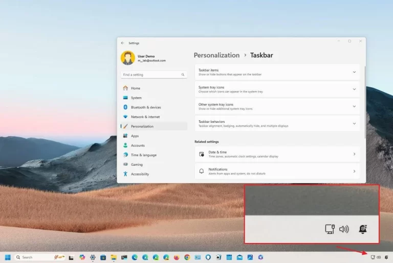 Windows 11のシステムトレイを整理するために変更している5つの設定