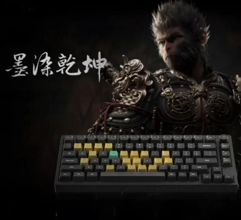多機能で静音設計のブラックマイythウーコン機械式キーボード登場