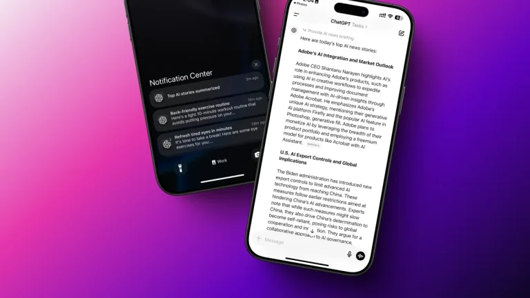 chatgptが時間管理を進化させる新しいタスク機能を導入