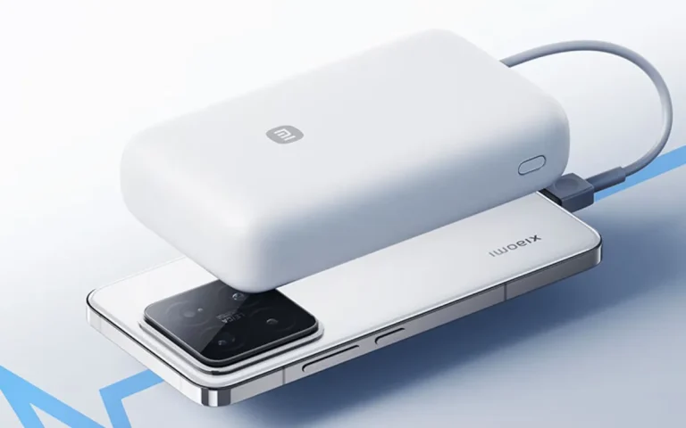 Xiaomiが20,000mAhの内蔵ケーブル付きモバイルバッテリーを発表