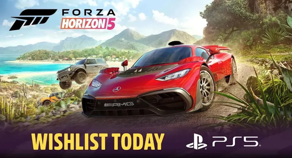 Forza Horizon 5がPS5に登場する：4月29日に発売