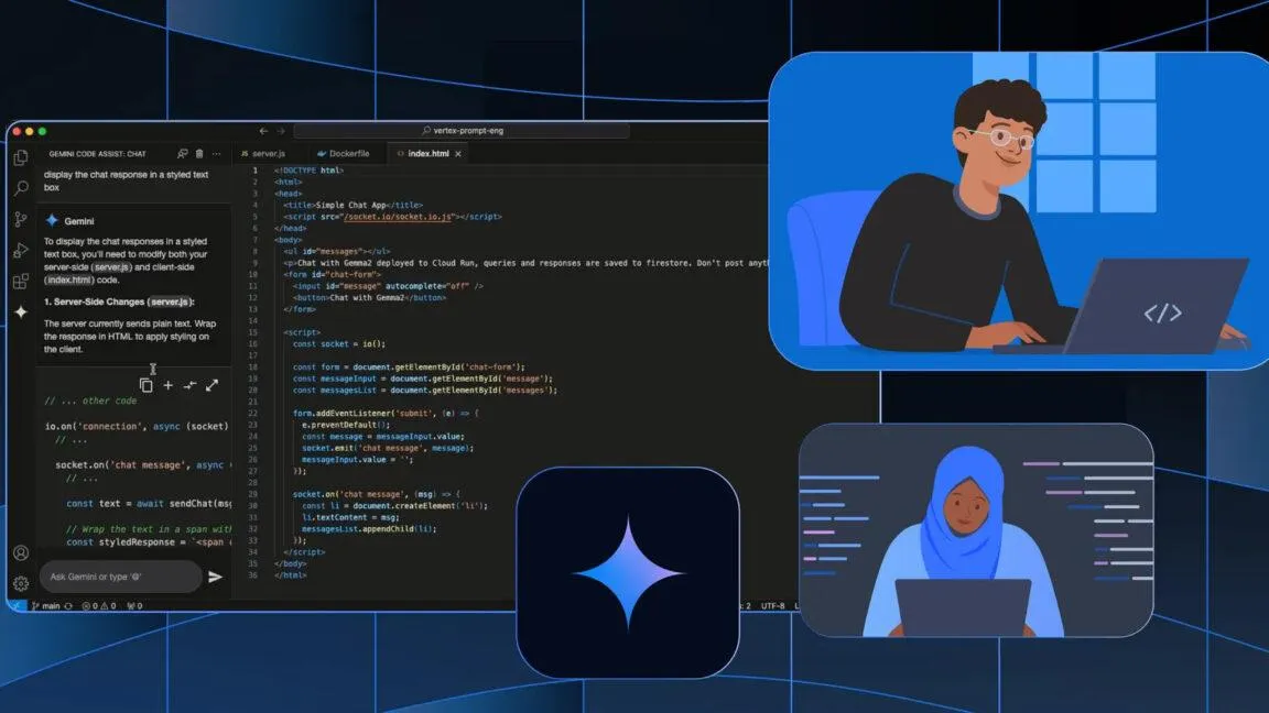 Googleの無料Gemini Code Assistが到着、使用制限が驚異的に高い
